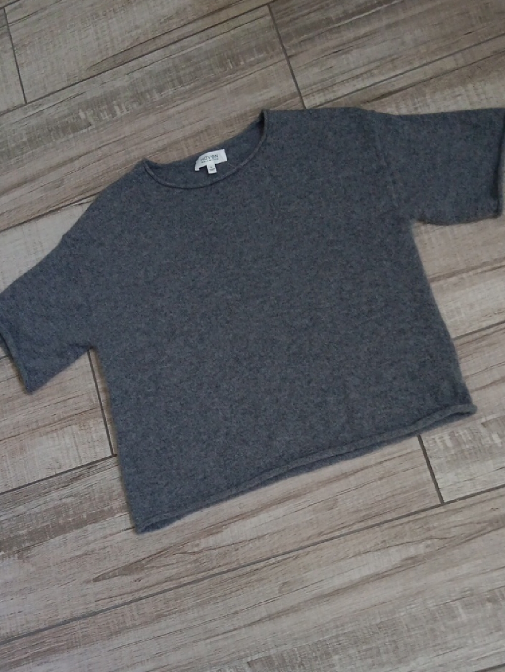 HAVEN WELL WITHIN..CASHMERE TEE..MEDIUM..NEW!!